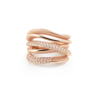 Roségold, Ringe, Cammilli Firenze Galaxy Ring, Ref: GAN3688GALP