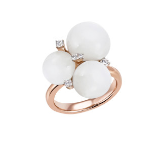 Rotgold, Ringe, Frank Trautz Damenring Colorelle, Ref: 1-08994-73-0753