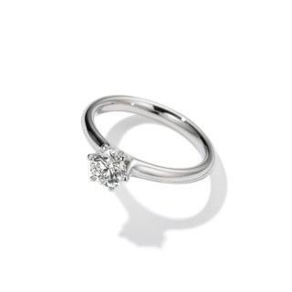 Platin, Ringe, Henrich & Denzel Diva Solitärring, Ref: PS003.09000