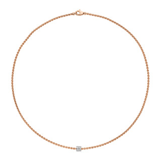 Roségold, Halsschmuck, FOPE Aria Halskette mit Diamanten, Ref: 89003CX_BB_R_XBX_043