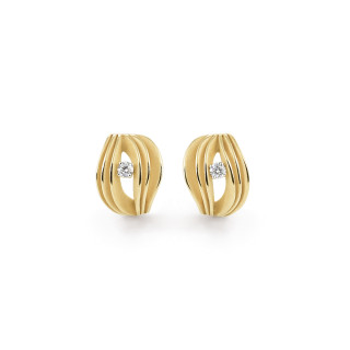 Gelbgold, Ohrringe, Cammilli Velaa Star Ohrringe, Ref: GOR3248U