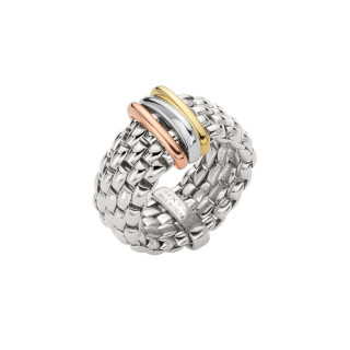 Weißgold, Ringe, FOPE Panorama Flex'it Ring, Ref: 58704AX_XX_B_RBG_0XS