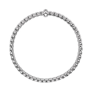 Weißgold, Armschmuck, FOPE Eka Flex'it Armband, Ref: 01M01BX_BN_B_XBX_0XS