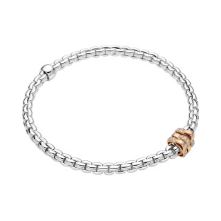 Weißgold, Armschmuck, FOPE Eka Flex'it Armband, Ref: 73901BX_BB_B_RRR_0XS