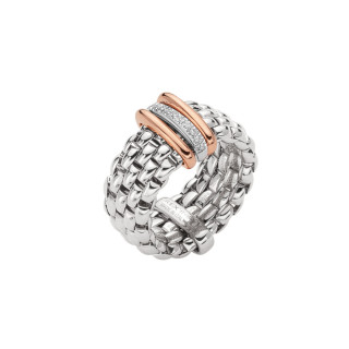 Weißgold, Ringe, FOPE Panorama Flex'it Ring, Ref: 58704AX_BB_B_RBR_0XS