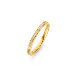 Gelbgold, Ringe, Henrich & Denzel Vorsteckring. Edler Begleiter, Ref: Gb001.03000