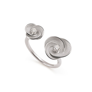 Weißgold, Ringe, Cammilli Desert Rose Ring, Ref: GAN3229W