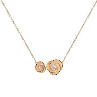 Roségold, Halsschmuck, Cammilli Desert Rose Collier, Ref: GCO3473J