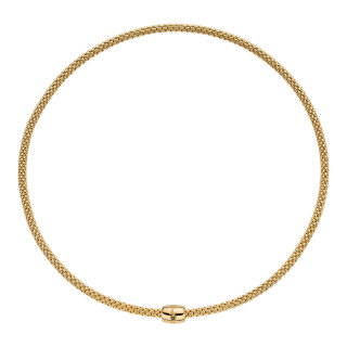 Gelbgold, Halsschmuck, FOPE Prima Flex'it Halskette, Ref: 07F08CX_BN_G_XGX_034