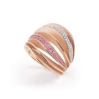 Roségold, Ringe, Cammilli Velaa Color Ring, Ref: GAN3297V02P