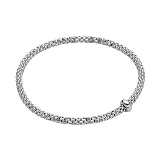Weißgold, Armschmuck, FOPE Prima Flex'it Armband, Ref: 01M08BX_BB_B_XBX_0XS