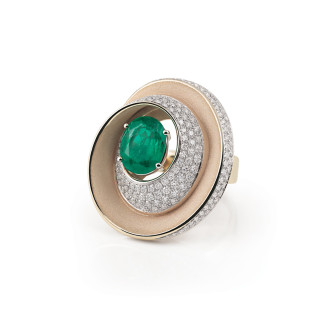 Roségold, Ringe, Cammilli Couture Ring, Ref: GAN3341N