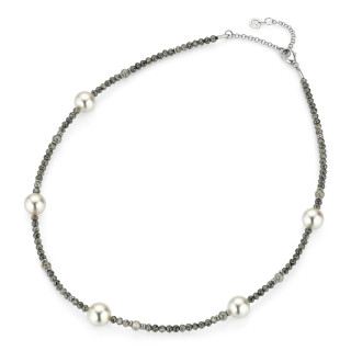 Weißgold, Halsschmuck, Gellner Castaway Collier, Ref: 5-25004-02