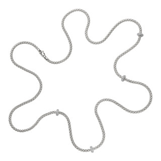 Weißgold, Halsschmuck, FOPE Prima Collier, Ref: 74508C4_BB_B_XBX_080