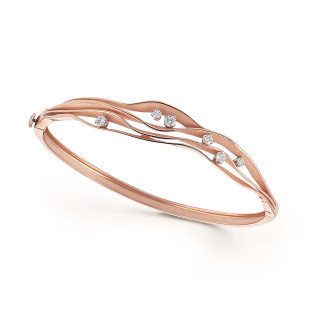Roségold, Armschmuck, Cammilli Dune Armreif, Ref: GBR2536P