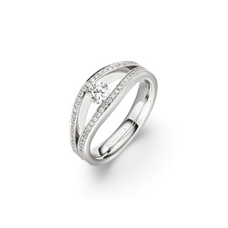 Platin, Ringe, Henrich & Denzel Tensio Ring, Ref: P7501.03000