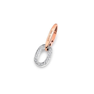 Roségold &amp;amp; Weißgold, Halsschmuck, Emil Kraus Candy 220 Diamant Clip, Ref: 57.22.KV.AWFD220DW