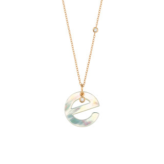 Roségold, Halsschmuck, Gellner Love Letters Collier, Ref: 2-81713-05