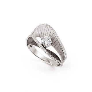 Weißgold, Ringe, Cammilli Regina Couture Ring, Ref: GAN3218B