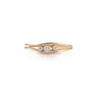 Roségold, Ringe, Cammilli Dune Ring, Ref: GAN2992J