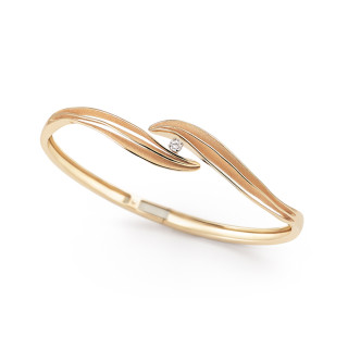 Roségold, Armschmuck, Cammilli Velaa Star Armreif, Ref: GBR3267J