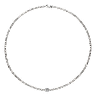 Weißgold, Halsschmuck, FOPE Prima Flex'it Collier, Ref: 74308CX_BB_B_BBB_043