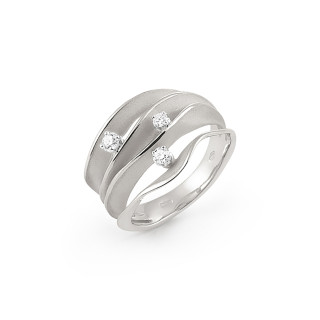 Weißgold, Ringe, Cammilli Dune Ring, Ref: GAN1942W