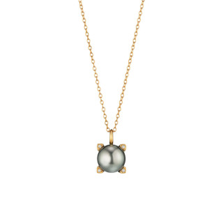 Roségold, Halsschmuck, Gellner Wave Collier mit Einhänger, Ref: 5-24475-02