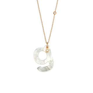 Roségold, Halsschmuck, Gellner Love Letters Collier, Ref: 2-81713-07