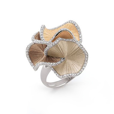         Roségold &amp; Weißgold, Ringe, Cammilli Sultana Ring