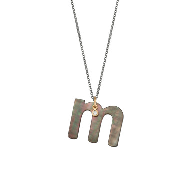         Silber farbig beschichtet, Halsschmuck, Gellner Love Letters Collier