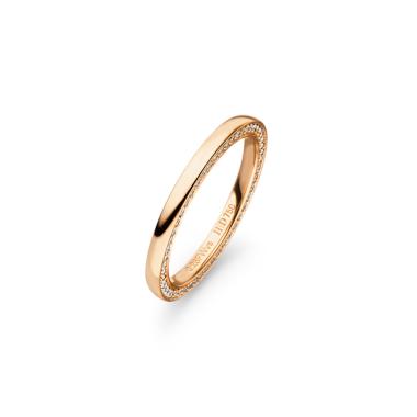 Ringe, Roségold, Henrich & Denzel Vorsteckring. Edler Begleiter