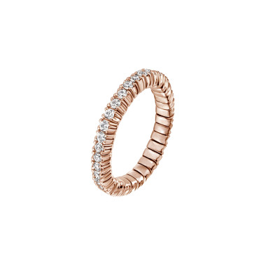 Ringe, Rotgold, Frank Trautz Damenring Flexible