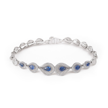         Weißgold, Armschmuck, Cammilli Premiere Color Armband