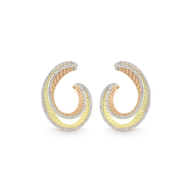 Ohrringe, Weißgold, Cammilli Regina Ohrringe