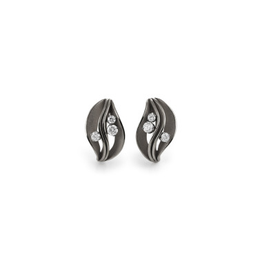 Ohrringe, Gold farbig beschichtet, Cammilli Dune Precious Ohrringe