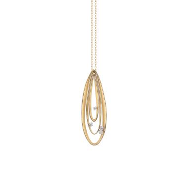 Halsschmuck, Gelbgold, Annamaria Cammilli Velaa Halskette