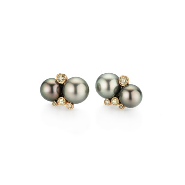         Roségold, Ohrringe, Gellner Modern Classics Ohrstecker