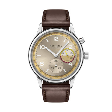         Damen- und Herrenuhr, Automatik, NOMOS Glashütte Club Sport Neomatik Worldtimer Reverie