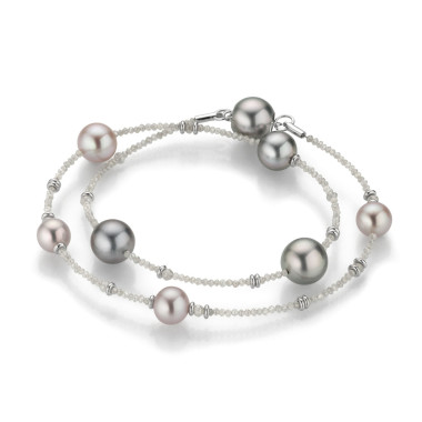 Armschmuck, Weißgold, Gellner Castaway Armband