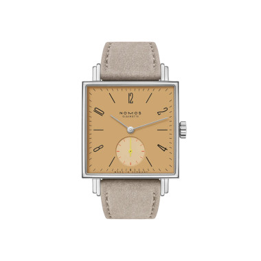 Handaufzug, Damenuhr, NOMOS Glashütte Tetra Ochra