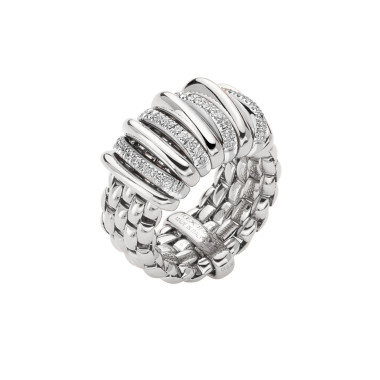 Weißgold, Ringe, FOPE Panorama Flex'it Ring