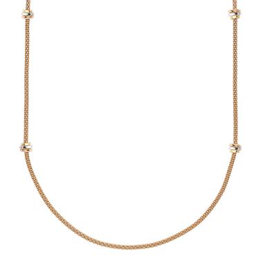 Halsschmuck, Roségold, FOPE Prima Flex'it Collier