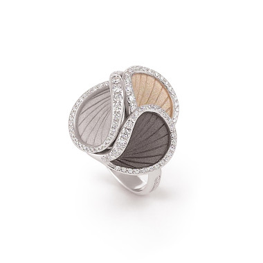 Ringe, Weißgold, Cammilli Musa Ring