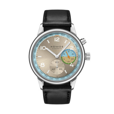         Damen- und Herrenuhr, Automatik, NOMOS Glashütte Club Sport Neomatik Worldtimer Roam