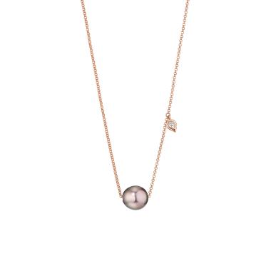 Halsschmuck, Roségold, Gellner Bolero Collier