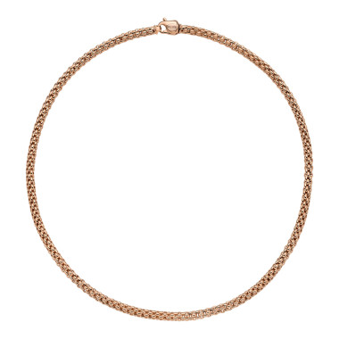         Roségold, Halsschmuck, FOPE Solo Halskette