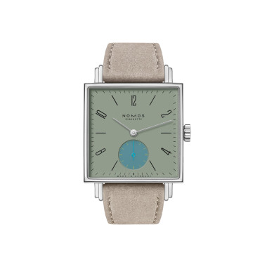 Handaufzug, Damenuhr, NOMOS Glashütte Tetra Salvia