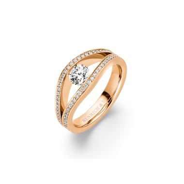 Ringe, Roségold, Henrich & Denzel Tensio Ring