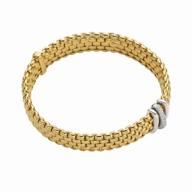 Armschmuck, Weißgold, FOPE Panorama Flex'it Armband